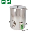 CHAUFFE LAIT EN ACIER INOXYDABLE
