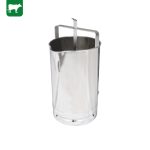 SEAU INOX POUR MESURE DU LAIT (20L)